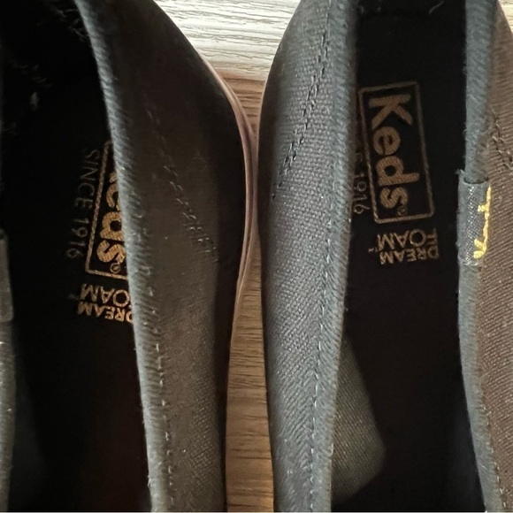 EUC Ladies First empower ll black and white keds with dream foam comfort size 11 - Picture 10 of 13